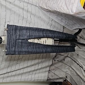 Lululemon Wunder Under Pant Leggings III Blurry Belle Battleship Black Size 6